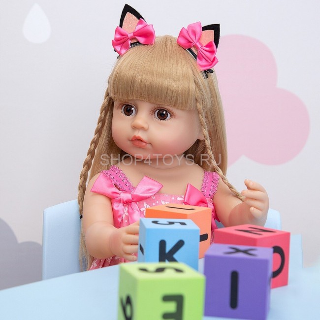 Реборн силиконовая девочка Златка