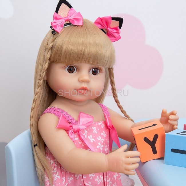 Реборн силиконовая девочка Златка