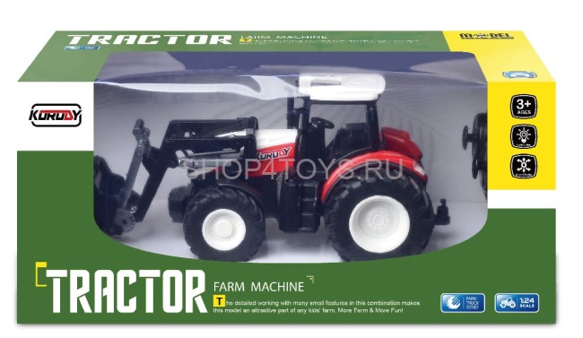 Радиоуправляемый трактор-погрузчик Huina / KoroDy (свет, акб) - KD6631 Радиоуправляемый трактор-погрузчик Huina / KoroDy (свет, акб) - KD6631