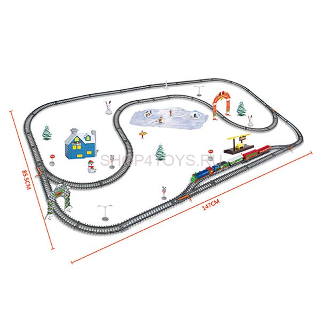 Железная дорога BSQ Новогодний Экспресс 762 см - BSQ-21810 Железная дорога BSQ Новогодний Экспресс 762 см - BSQ-21810
