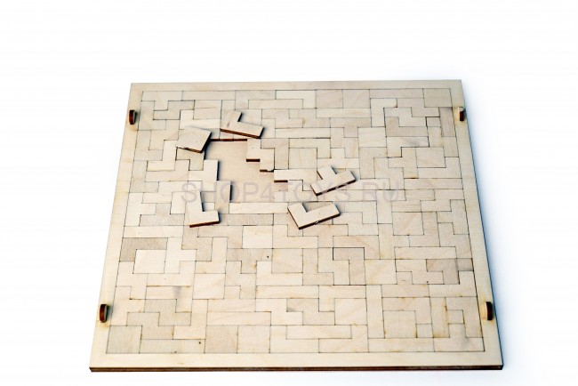 Набор деревянный Lemmo Игра Тетрис - 00-21