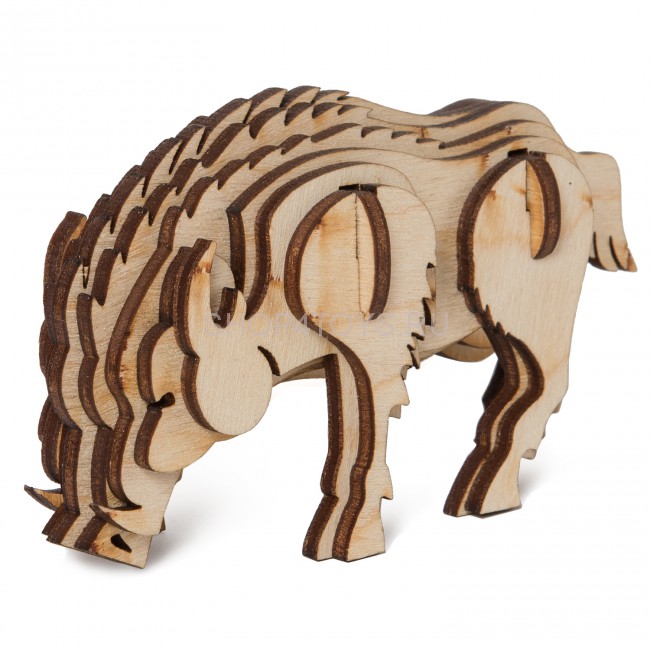 Конструктор-3D пазл "Кабан" - K12D Конструктор-3D пазл "Кабан" - K12D