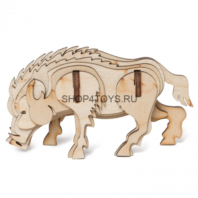 Конструктор-3D пазл "Кабан" - K12D Конструктор-3D пазл "Кабан" - K12D