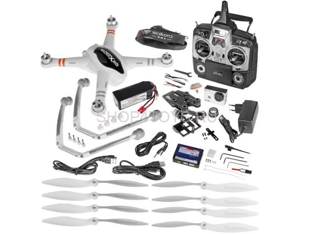 Радиоуправляемый квадрокоптер Walkera QR X350 Pro FPV (Devo F7, iLook Camera, G-2D подвес)
