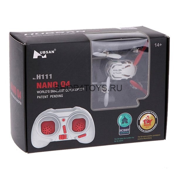 Радиоуправляемый квадрокоптер Hubsan H111 Nano Q4 2.4G - H111 Радиоуправляемый квадрокоптер Hubsan H111 Nano Q4 2.4G - H111
