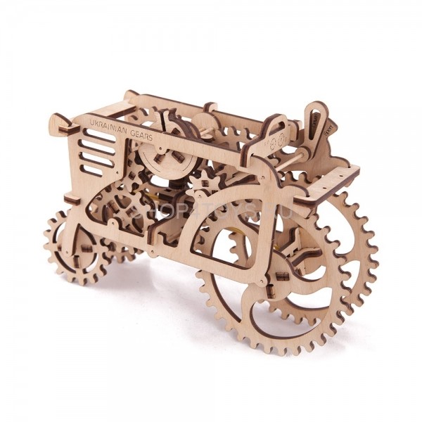 Деревянный 3D конструктор Ugears "Трактор" - 70003 Деревянный 3D конструктор Ugears "Трактор" - 70003