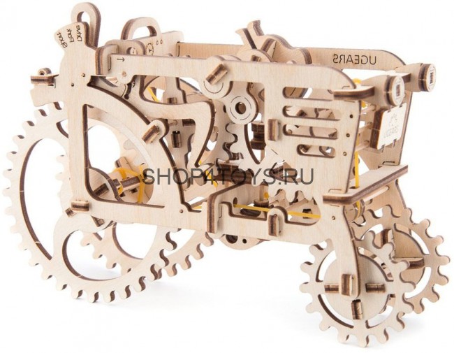 Деревянный 3D конструктор Ugears "Трактор" - 70003 Деревянный 3D конструктор Ugears "Трактор" - 70003