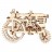 Деревянный 3D конструктор Ugears "Трактор" - 70003