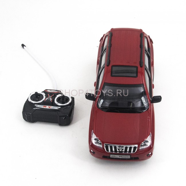 Радиоуправляемый джип Toyota Land Cruiser Prado Red 1:16 - 1052-R Радиоуправляемый джип Toyota Land Cruiser Prado Red 1:16 - 1052-R