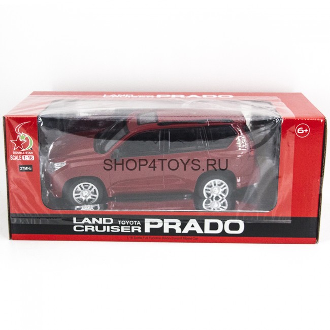 Радиоуправляемый джип Toyota Land Cruiser Prado Red 1:16 - 1052-R Радиоуправляемый джип Toyota Land Cruiser Prado Red 1:16 - 1052-R