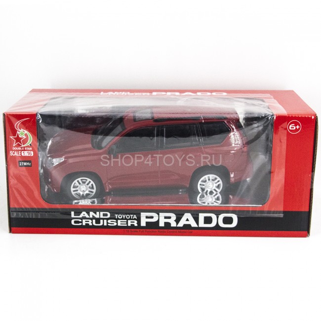 Радиоуправляемый джип Toyota Land Cruiser Prado Red 1:16 - 1052-R Радиоуправляемый джип Toyota Land Cruiser Prado Red 1:16 - 1052-R
