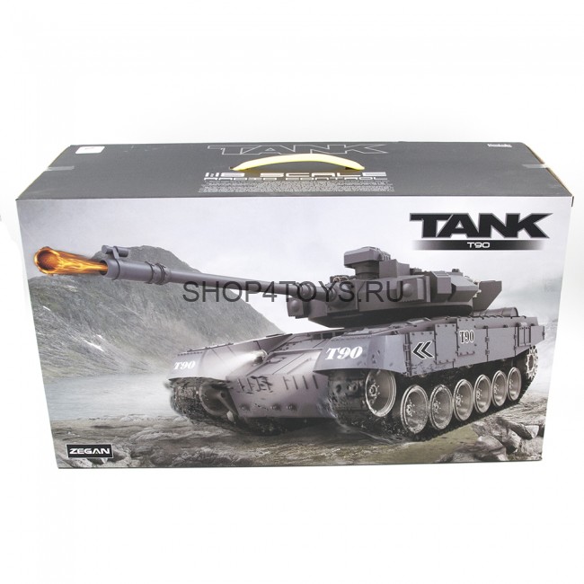 Радиоуправляемый танк Zegan T90 1:18 - 99827 Радиоуправляемый танк Zegan T90 1:18 - 99827