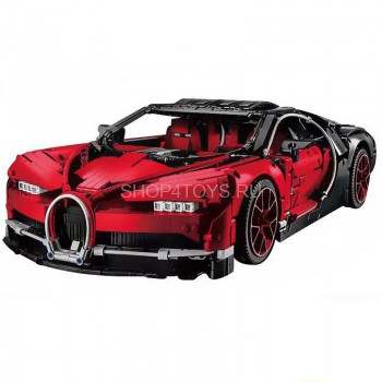 Конструктор Lepin 20086B Bugatti Chiron (красный) - Technic 42083 Конструктор Lepin 20086B Bugatti Chiron (красный) - Technic 42083