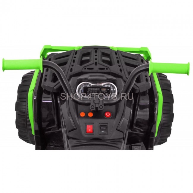 Детский квадроцикл Grizzly ATV Green/Black 12V с пультом управления - BDM0906 Детский квадроцикл Grizzly ATV Green/Black 12V с пультом управления - BDM0906