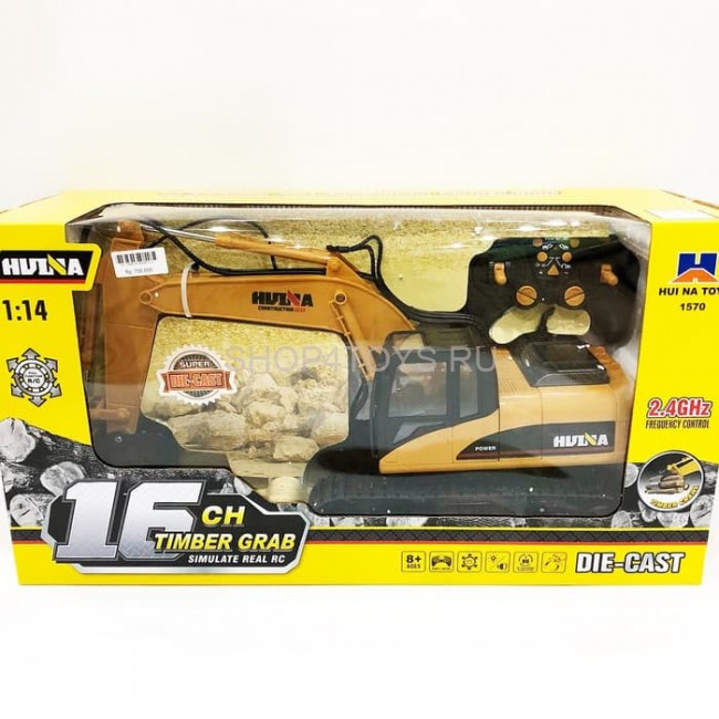 Лесозаготовительная машина HUI NA TOYS масштаб 1:14 2.4G - HN1570 Лесозаготовительная машина HUI NA TOYS масштаб 1:14 2.4G - HN1570