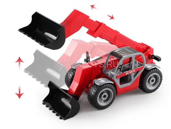 Радиоуправляемый экскаватор-погрузчик Double Eagle масштаб 1:16 2.4G - E575-003 Радиоуправляемый экскаватор-погрузчик Double Eagle масштаб 1:16 2.4G - E575-003
