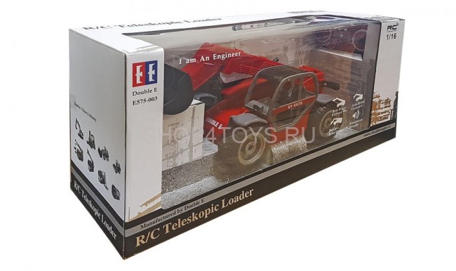 Радиоуправляемый экскаватор-погрузчик Double Eagle масштаб 1:16 2.4G - E575-003 Радиоуправляемый экскаватор-погрузчик Double Eagle масштаб 1:16 2.4G - E575-003