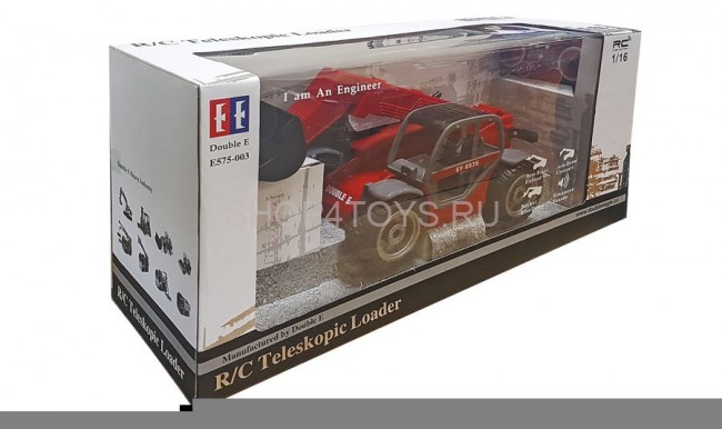 Радиоуправляемый экскаватор-погрузчик Double Eagle масштаб 1:16 2.4G - E575-003 Радиоуправляемый экскаватор-погрузчик Double Eagle масштаб 1:16 2.4G - E575-003