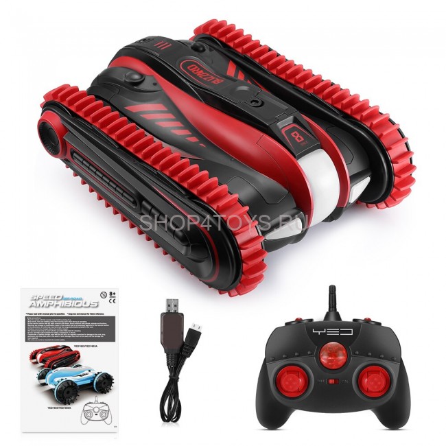 Радиоуправляемая амфибия YED на гусеницах - YED1803 Радиоуправляемая амфибия YED на гусеницах - YED1803