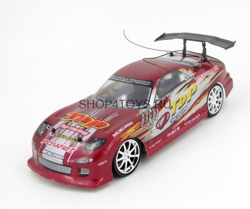 Радиоуправляемый автомобиль для дрифта Mazda RX-7 GT 1:14 - 828-4 Радиоуправляемый автомобиль для дрифта Mazda RX-7 GT 1:14 - артикул 828-4 c подсветкой колес
