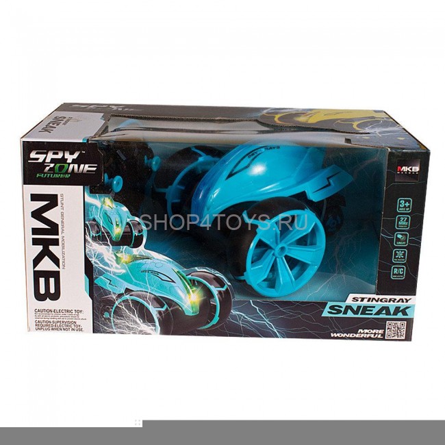 Радиоуправляемая машина-перевертыш MKB Stingray Sneak - 5588-612-Blue Радиоуправляемая машина-перевертыш MKB Stingray Sneak - 5588-612-Blue