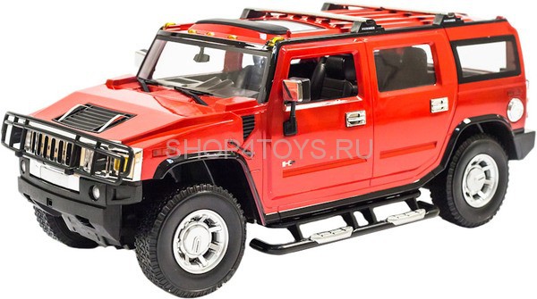 Радиоуправляемая машина Хаммер MZ Hummer H2 Red 1:10 - 2056A Радиоуправляемая машина Хаммер MZ Hummer H2 Red 1:10 - 2056A