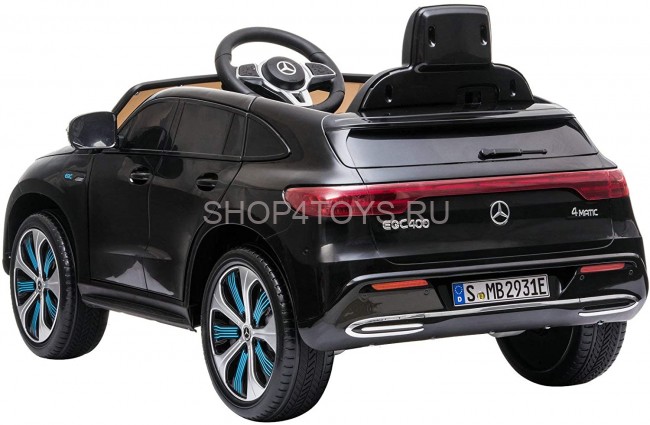 Детский электромобиль Mercedes Benz EQC 400 4MATIC - HL378-LUX-BLACK-PAINT Детский электромобиль Mercedes Benz EQC 400 4MATIC - HL378-LUX-BLACK-PAINT