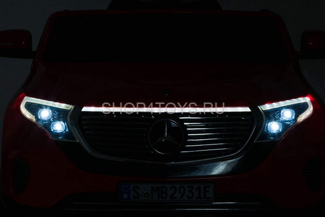 Детский электромобиль Mercedes Benz EQC 400 4MATIC - HL378-LUX-BLACK-PAINT Детский электромобиль Mercedes Benz EQC 400 4MATIC - HL378-LUX-BLACK-PAINT