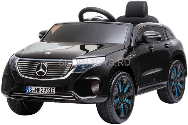 Детский электромобиль Mercedes Benz EQC 400 4MATIC - HL378-LUX-BLACK-PAINT Детский электромобиль Mercedes Benz EQC 400 4MATIC - HL378-LUX-BLACK-PAINT