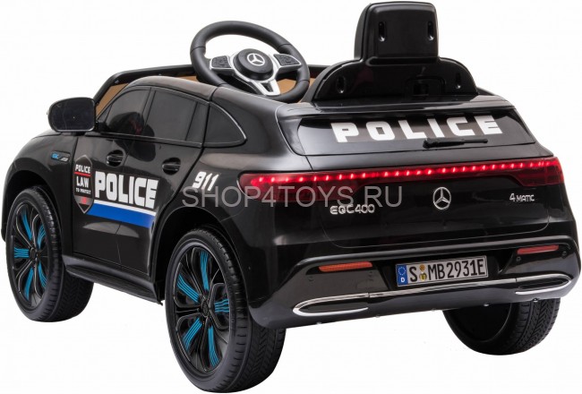 Детский электромобиль Mercedes Benz EQC 400 4MATIC - HL378-LUX-BLACK-PAINT Детский электромобиль Mercedes Benz EQC 400 4MATIC - HL378-LUX-BLACK-PAINT