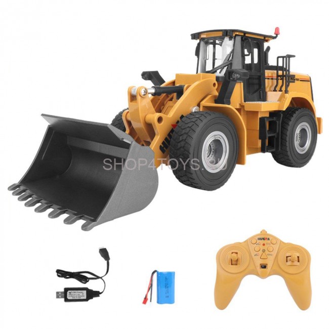Радиоуправляемый бульдозер HUI NA TOYS 2.4G 9CH 1:24 - HN1567 Радиоуправляемый бульдозер HUI NA TOYS 2.4G 9CH 1:24 - HN1567