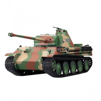 Радиоуправляемый танк Heng Long Panther G 1:16 - 3879-1 Радиоуправляемая модель немецкого среднего танка "Пантера" (с дымовыми эффектами).