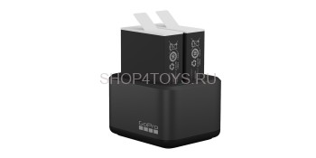 Зарядное устройство GoPro Dual Battery Charger + Аккумулятор Enduro 2шт для HERO 9/10/11 - ADDBD-211 Зарядное устройство GoPro Dual Battery Charger + Аккумулятор Enduro 2шт для HERO 9/10/11 - ADDBD-211-AS