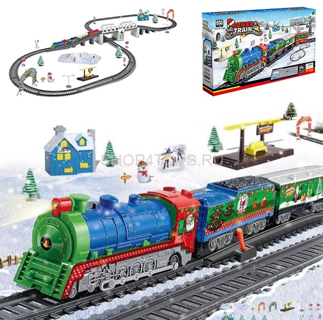 Железная дорога BSQ Новогодний Экспресс 366 см - BSQ-21812 Железная дорога BSQ Новогодний Экспресс 366 см - BSQ-21812