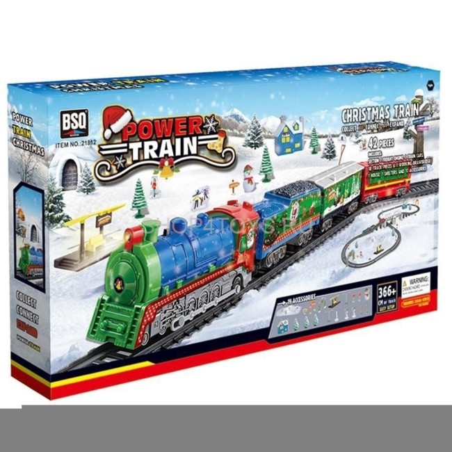 Железная дорога BSQ Новогодний Экспресс 366 см - BSQ-21812 Железная дорога BSQ Новогодний Экспресс 366 см - BSQ-21812