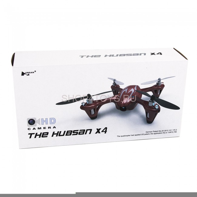 Радиоуправляемый квадрокоптер Hubsan X4 Red H107C c HD видеокамерой 2.4G - H107C-HD