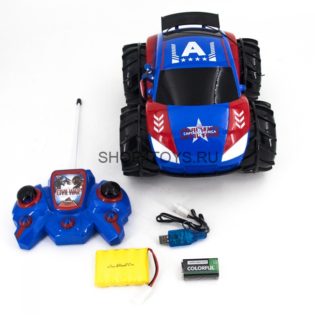 Радиоуправляемая машина амфибия NQD Captain America - M013 Радиоуправляемая машина амфибия NQD Captain America - M013