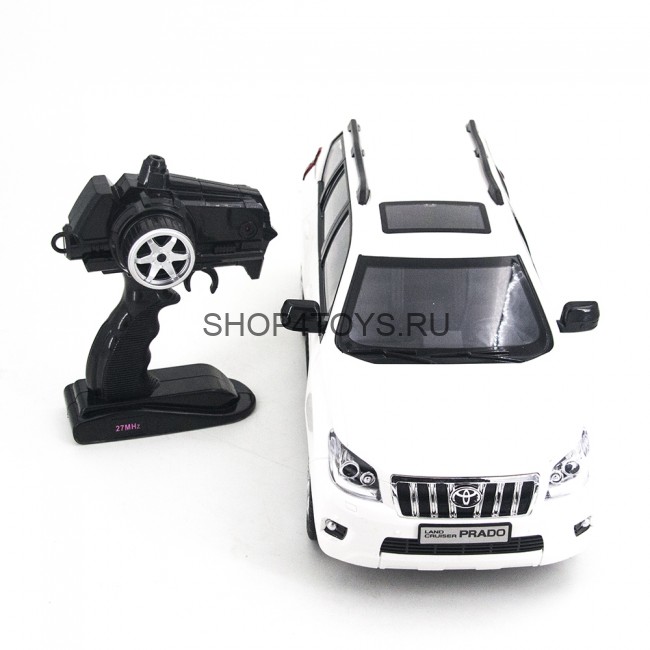 Радиоуправляемый джип Toyota Land Cruiser Prado White 1:12 - 1050-W Радиоуправляемый джип Toyota Land Cruiser Prado White 1:12 - 1050-W
