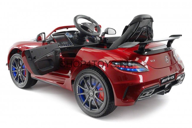 Электромобиль Mercedes-Benz SLS AMG Red Carbon Edition MP4 - SX128-S