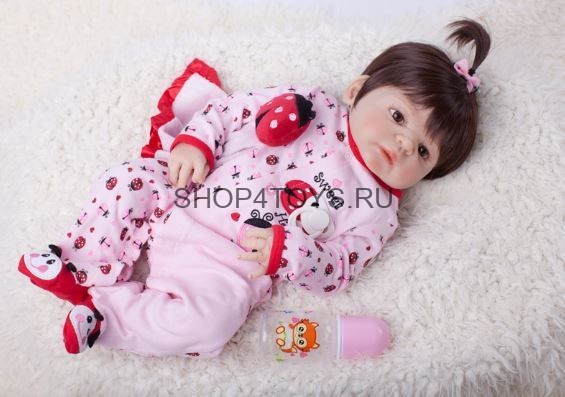 Реборн кукла девочка силиконовая Рина