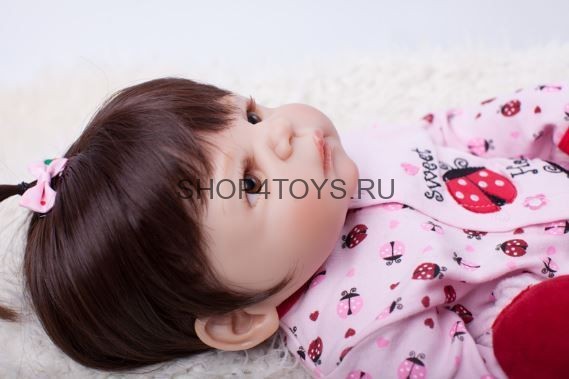 Реборн кукла девочка силиконовая Рина