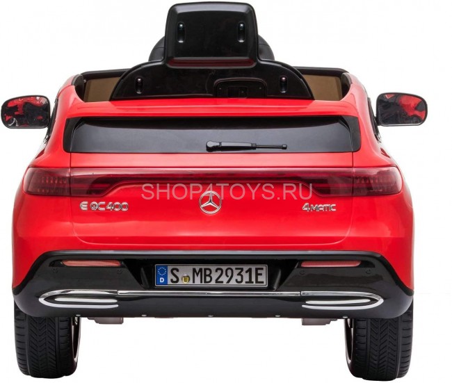 Детский электромобиль Mercedes Benz EQC 400 4MATIC - HL378-LUX-RED