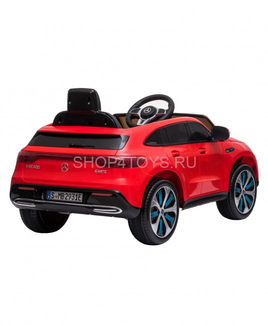 Детский электромобиль Mercedes Benz EQC 400 4MATIC - HL378-LUX-RED