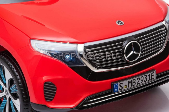 Детский электромобиль Mercedes Benz EQC 400 4MATIC - HL378-LUX-RED