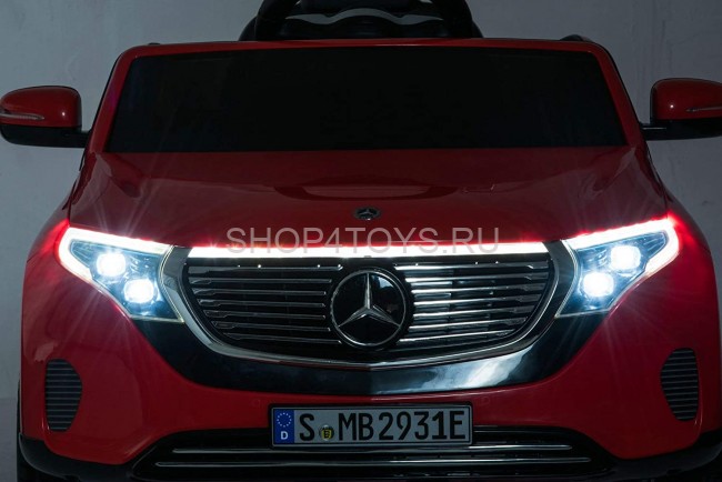 Детский электромобиль Mercedes Benz EQC 400 4MATIC - HL378-LUX-RED