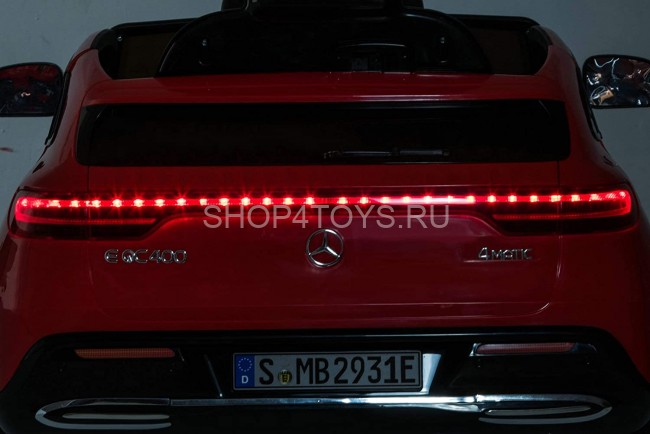 Детский электромобиль Mercedes Benz EQC 400 4MATIC - HL378-LUX-RED