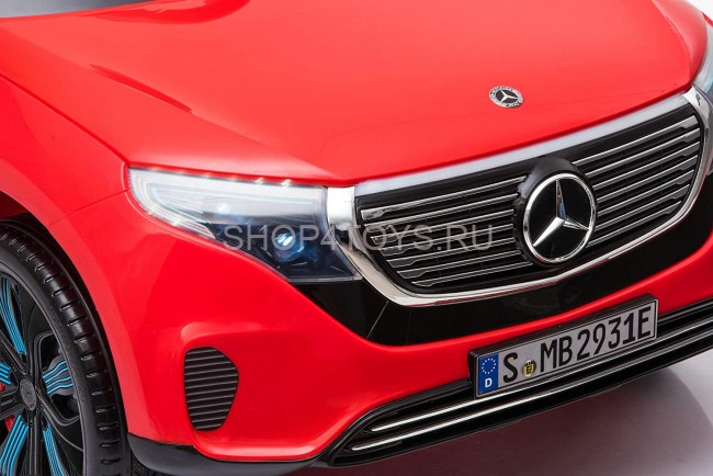 Детский электромобиль Mercedes Benz EQC 400 4MATIC - HL378-LUX-RED