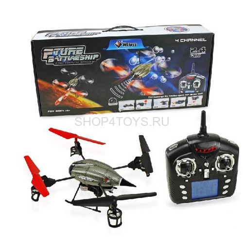 Радиоуправляемый квадрокоптер WL toys V999 2.4GHz - V999 Радиоуправляемый квадрокоптер WL toys V999 2.4GHz - V999