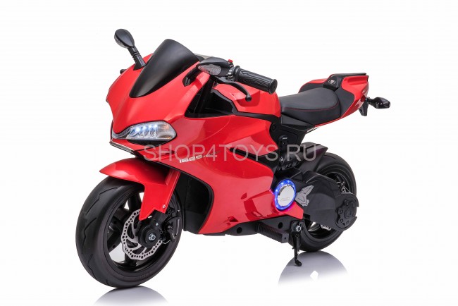 Детский электромобиль мотоцикл Ducati Red (дисковый тормоз, 16 км/ч, 24V) - SX1629 Детский электромобиль мотоцикл Ducati Red (дисковый тормоз, 16 км/ч, 24V) - SX1629