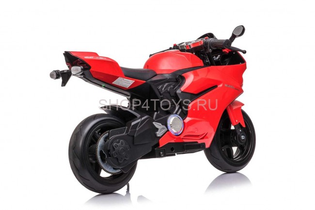 Детский электромобиль мотоцикл Ducati Red (дисковый тормоз, 16 км/ч, 24V) - SX1629 Детский электромобиль мотоцикл Ducati Red (дисковый тормоз, 16 км/ч, 24V) - SX1629